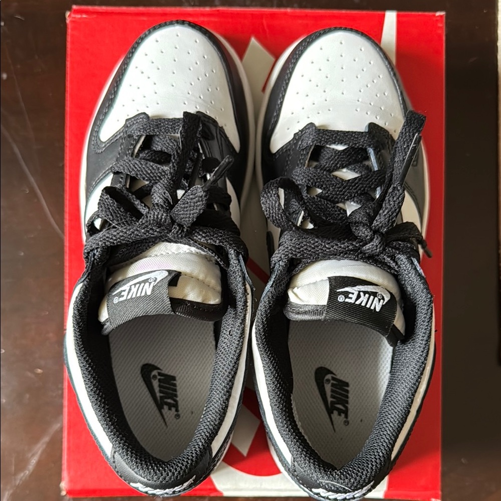 Nike Dunk Low PS Red Sneakers Box